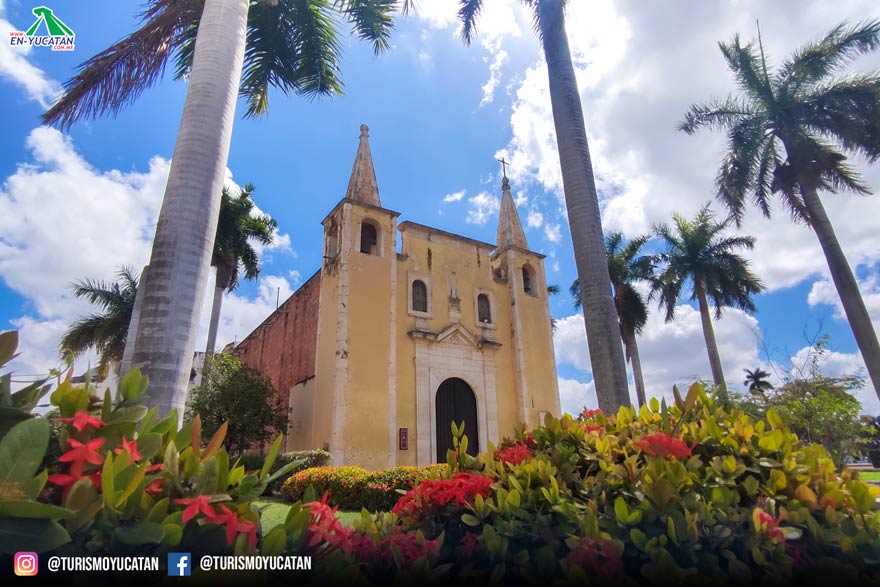 Iglesia de Santa Ana en Merida Yucatan