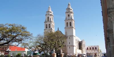 campeche centro historico, patrimonio cultural de la humanidad, piratas de campeche, centro de campeche