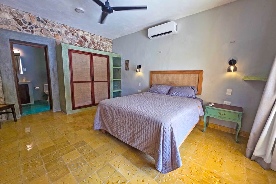 Bedroom at Casa Luciana in Izamal