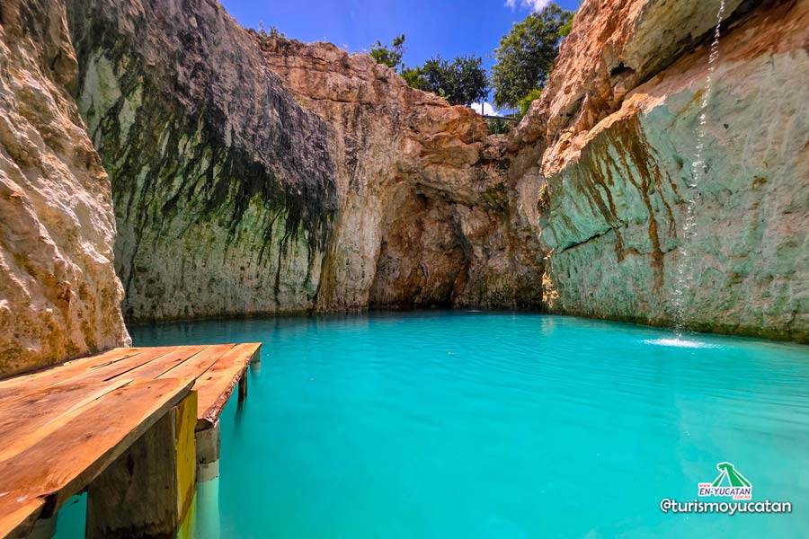 Cenote Chan Kaaj in Homún