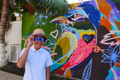 Callejón del Amor en Puerto Progreso Yucatan