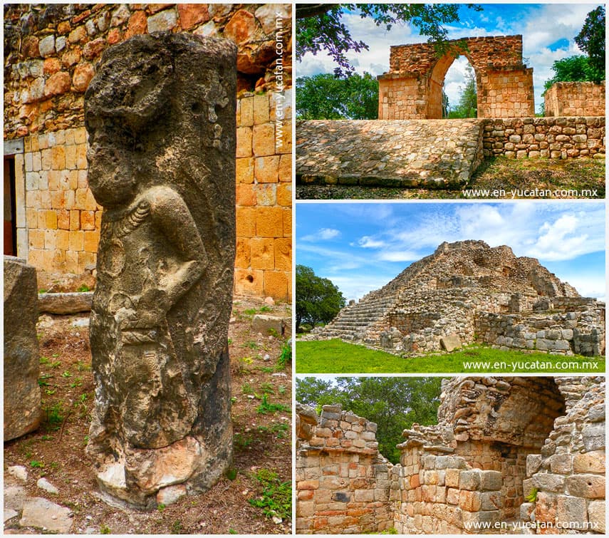 Ruinas Mayas de Oxkintok, Ruta Puuc, Muna Yucatan