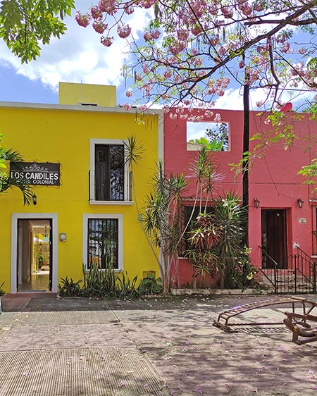 Candelaria neighborhood in Valladolid Pueblo Mágico