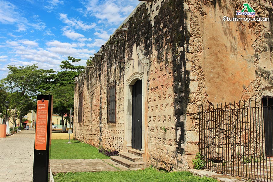 Ex Convent of San Bernardino en Valladolid Yucatan