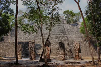 Ruinas Mayas de Calakmul en Campeche