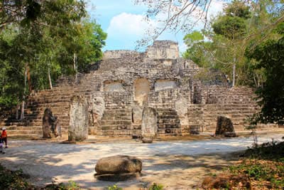 Ruinas Mayas de Calakmul en Campeche