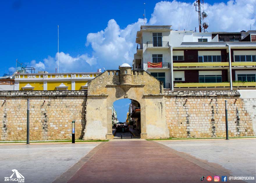 Puerta de Mar en Campeche