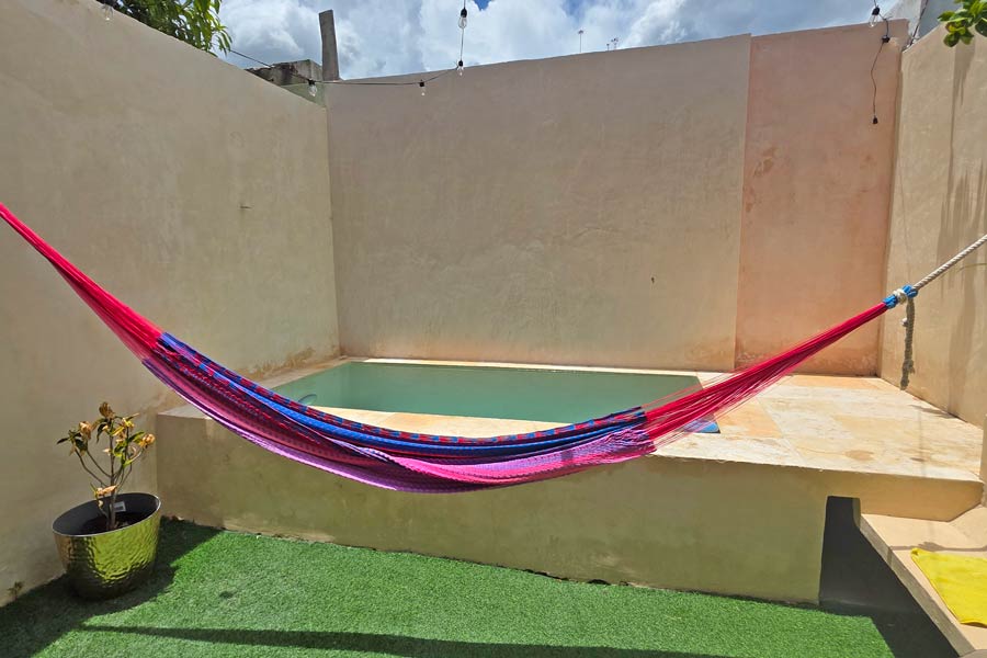 Piscina Departamento Balam, Departamentos en Renta en Mérida