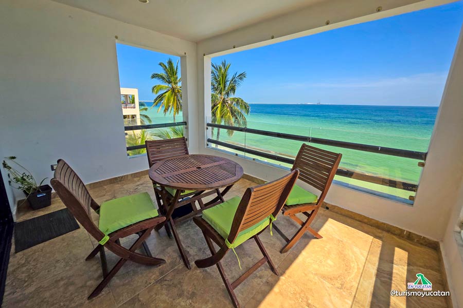 Balcón Vista al Mar Departamento en Progreso, Rentas Vacacionales