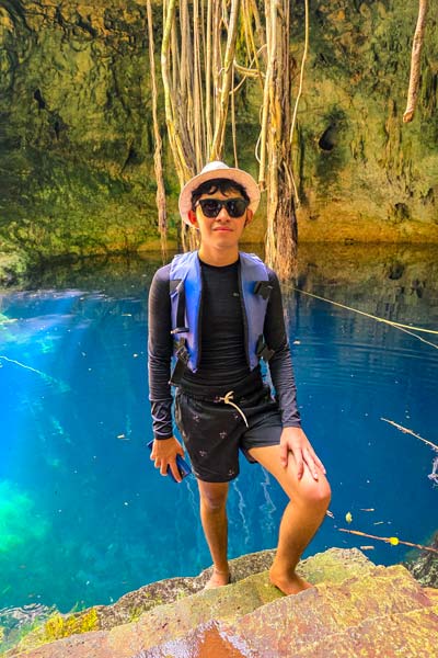 Cenote Azul in Homún, Cenote Lan ka Uk