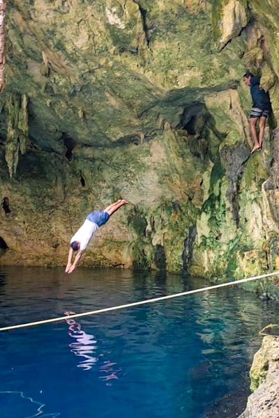 Cenote Azul in Homún, Cenote Lan ka Uk