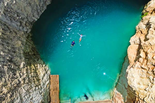 Cenote Chan Kaaj in Homún