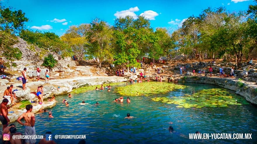 Cenote Xlacah, Cenote Dzibilchaltun