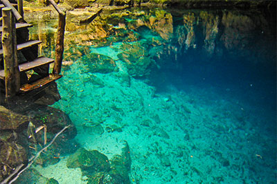 Ruta los 3 Cenotes de Cuzamá, Cenotes de Cuzama