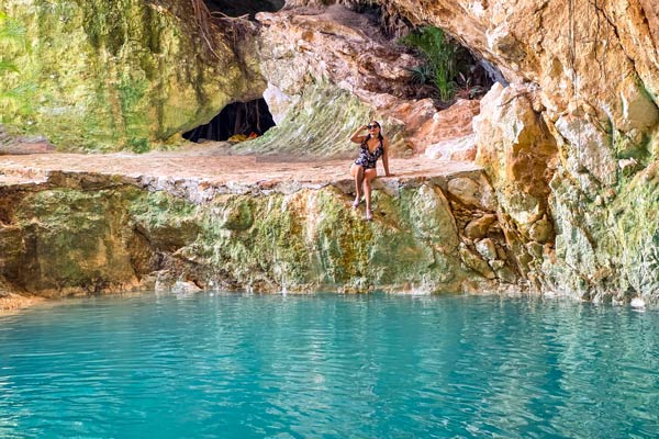 Cenote Nojoch Chakal Ja'as en Homún