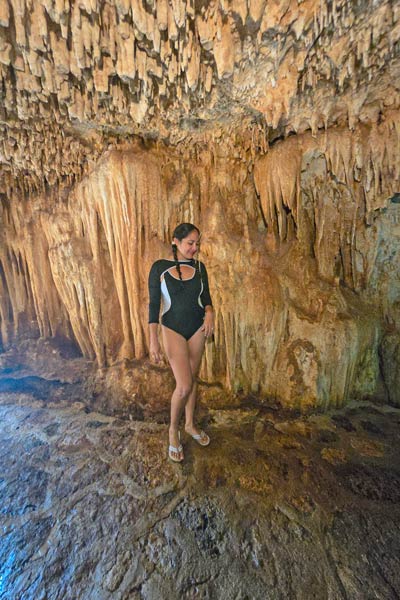 Gruta y Cenote San José Tzalam en Homún