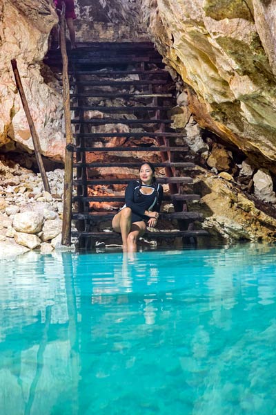 Gruta y Cenote San José Tzalam en Homún