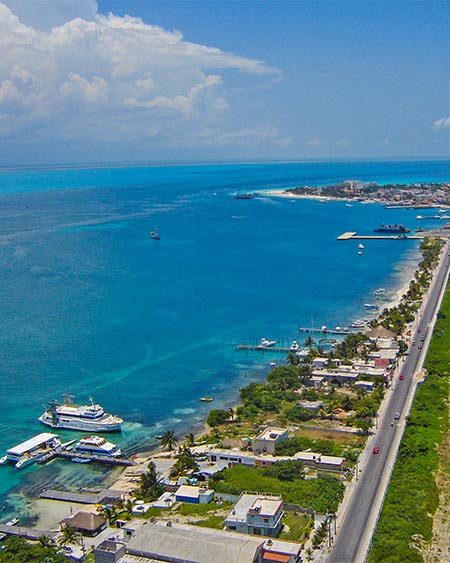 Tour Aéreo en Isla Mujeres