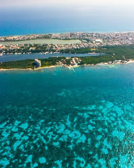 Tour Aéreo en Isla Mujeres