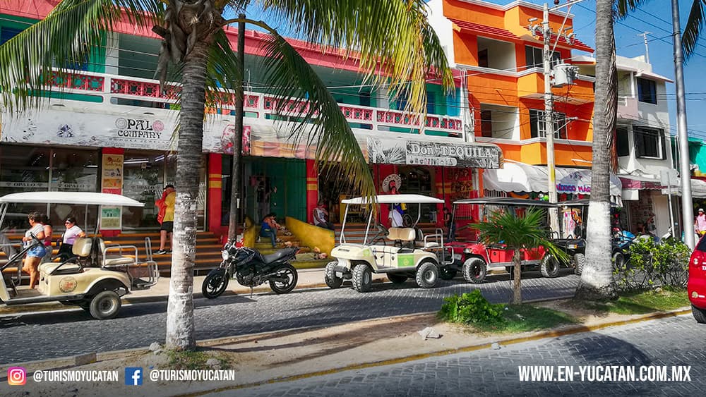 Transportation in Isla Mujeres, Taxi Isla Mujeres, Golf Cart Rentals, Motorcycle Rentals