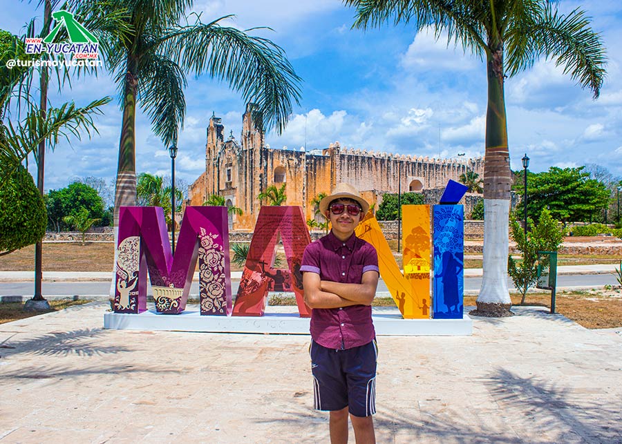 Maní Yucatán, Giant Letters of Maní Pueblo Mágico