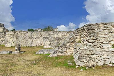 The oratory, Mayapan Mayan Ruins