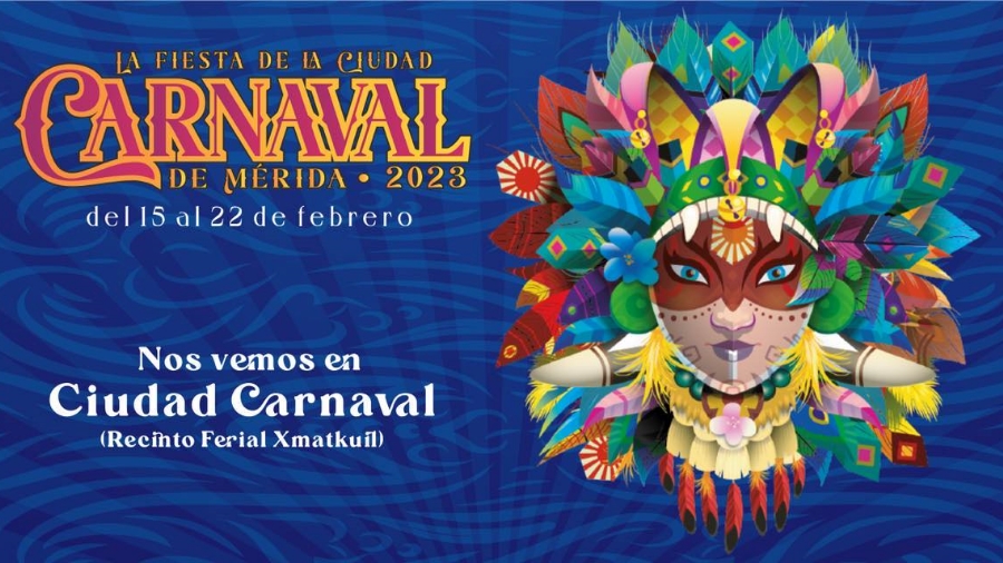 Carnaval de Mérida 2023, Carnaval de Mérida, Carnaval 2023, Ciudad Carnaval, Pabellón Carnaval