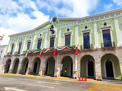 Qué ver en el Centro Histórico de Mérida, Palacio de Gobierno