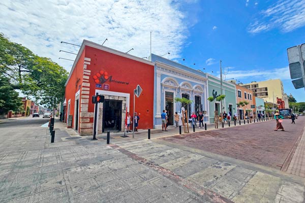 Santa Lucia Neighborhood in Merida Yucatan