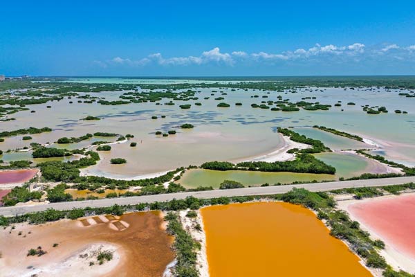 Vista Aérea de Salinera y Cienega