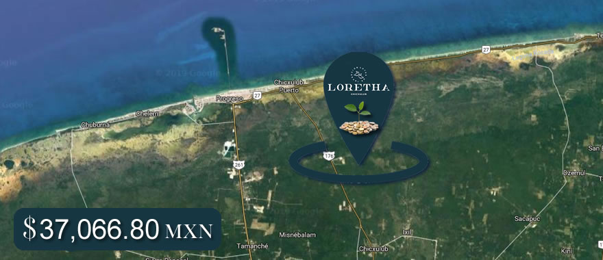 Loretha Terrenos de Inversión en Mérida Yucatán.