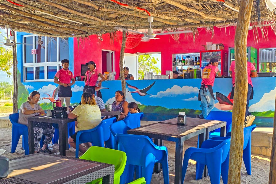 La Fondita de Celestún Beach
