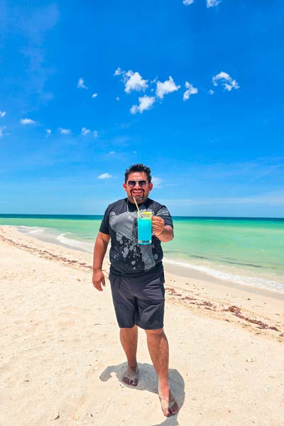 Restaurante La Fondita de Celestún Beach, Restaurantes en Celestún