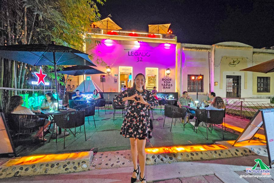 Restaurante Legado 32 en Paseo de Montejo