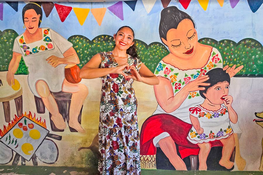  Restaurante La Tia Panchita, Kaua Yucatán