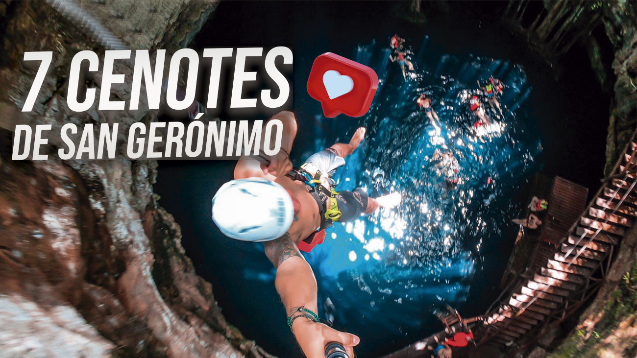 Tour a los 7 Cenotes San Gerónimo en Sotuta