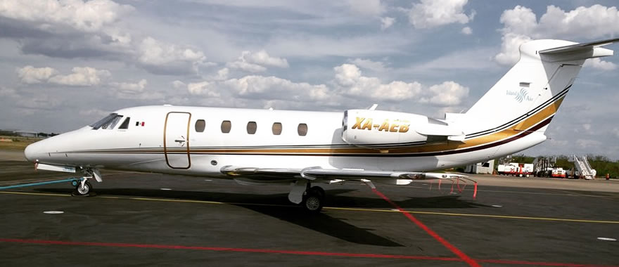 Taxi Aereo Merida, Transfers in Jets from Mérida, Hawker 125