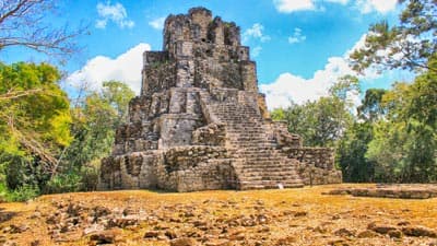 El Castillo, Ruinas Mayas de Muyil