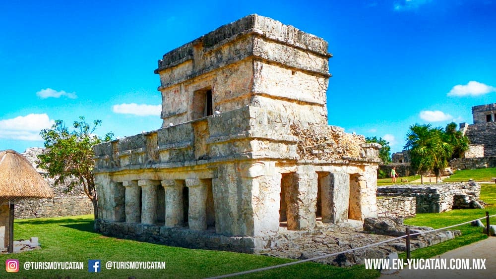 Templo de las Pinturas, tulum ruinas maya, Sitio Arqueológico de Tulum, Tulum Riviera Maya