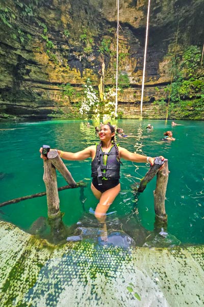 Cenote Saamal in Valladolid Pueblo Mágico
