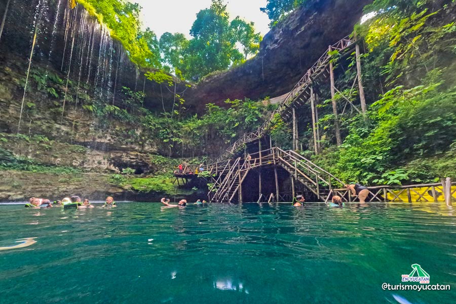 Cenote Saamal at Hacienda Selva Maya (Valladolid)