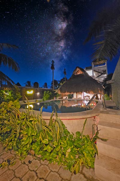 Hotel Casa Delfines en Rio Lagartos